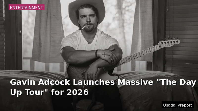 Gavin Adcock Launches Massive "The Day I Hang It Up Tour" for 2026