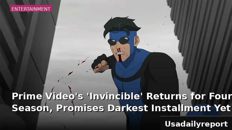 Prime Video's 'Invincible' Returns for Fourth Season, Promises Darkest Installment Yet