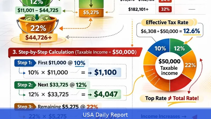 2026 US Tax Brackets Explained: How to Calculate What You Owe