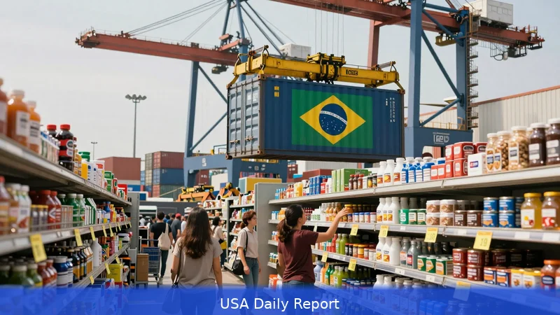 25% tariff eyed for Brazilian imports, consumers could pay