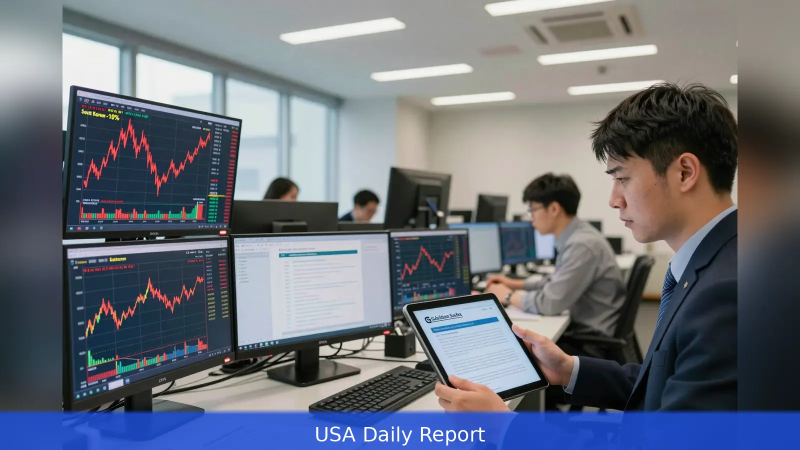 AI bets face reality test after 10% market plunge