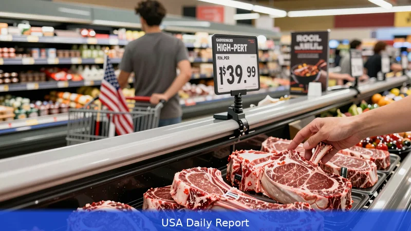 Americans pay near-record steak prices as demand stays strong