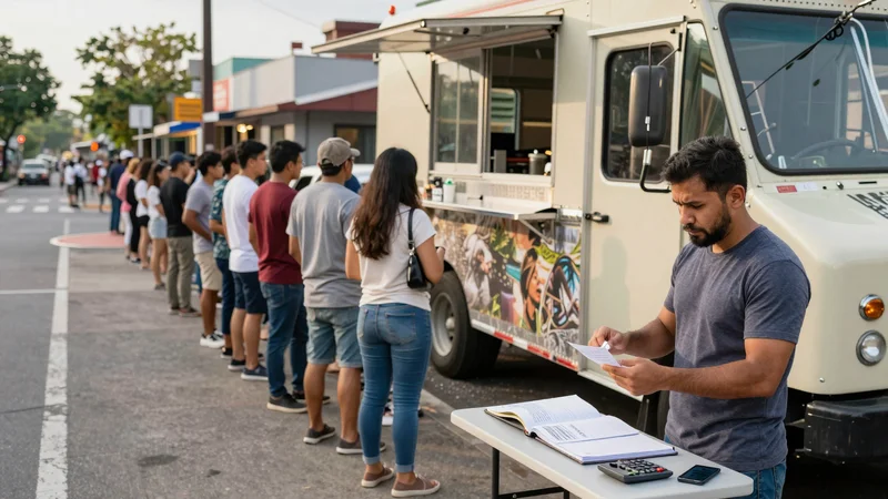 Food truck profit: $12 on a busy Saturday
