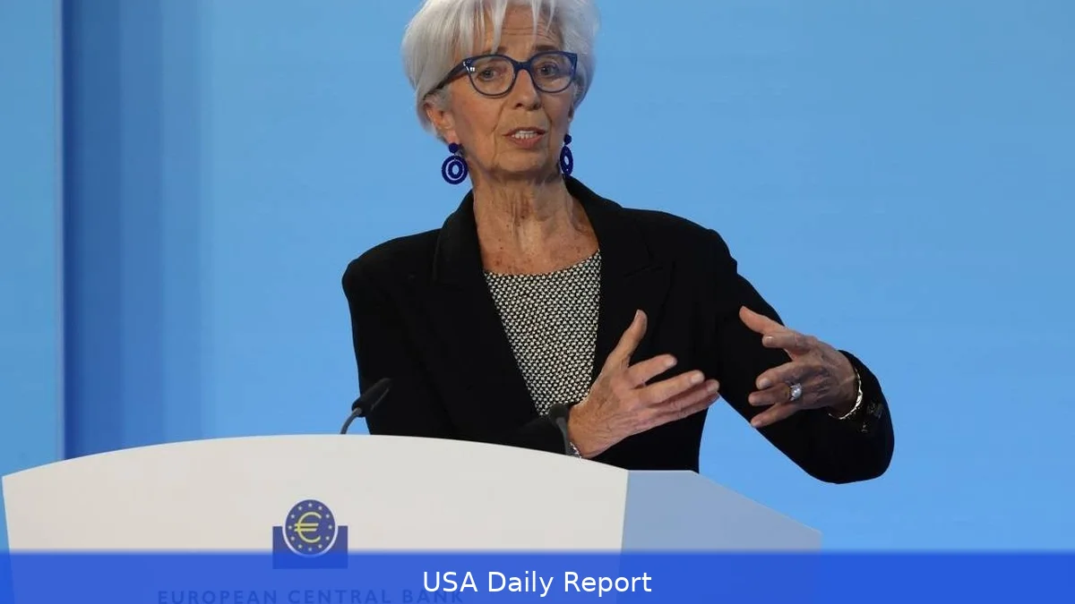 Lagarde: Europe's Economy Has Slipped Below ECB Baseline