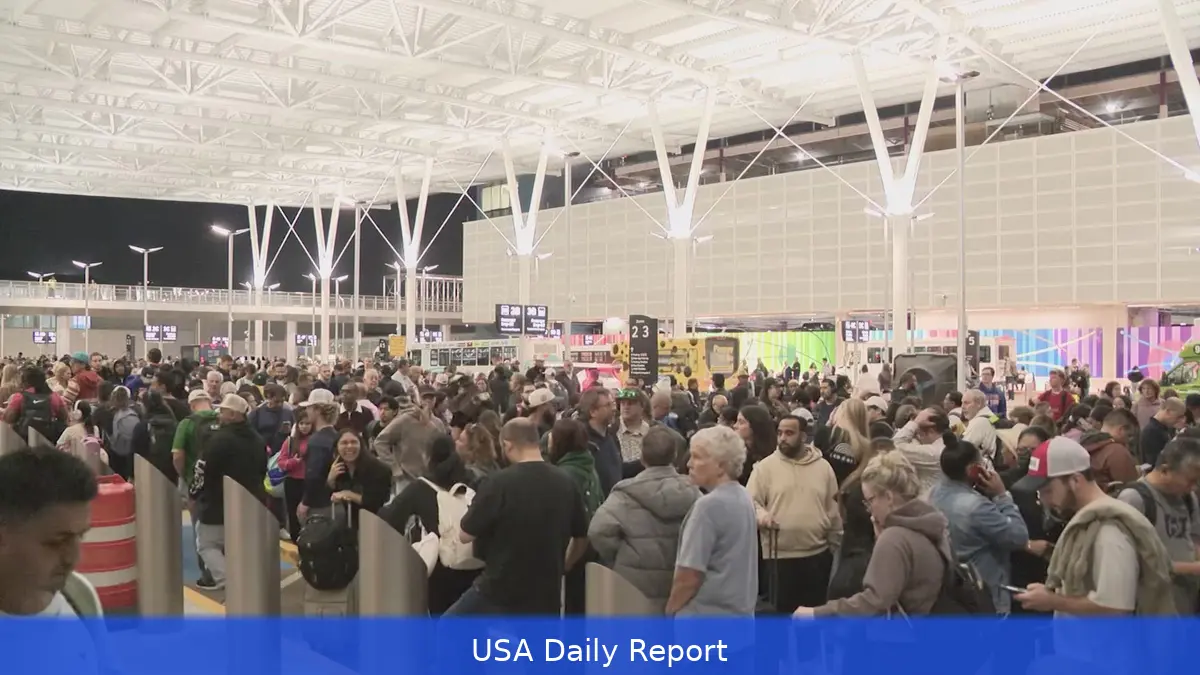 Long TSA Lines Force Travelers to Shift from Planes to Cars and Trains Amid Shutdown
