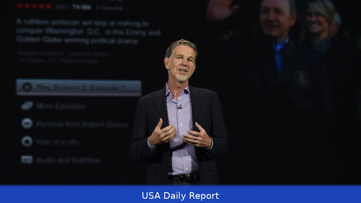 Netflix Co-Founder Reed Hastings Cashes In Over $500 Million From Stock Options Since Last Year