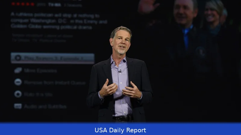 Netflix Co-Founder Reed Hastings Cashes In Over $500 Million From Stock Options Since Last Year