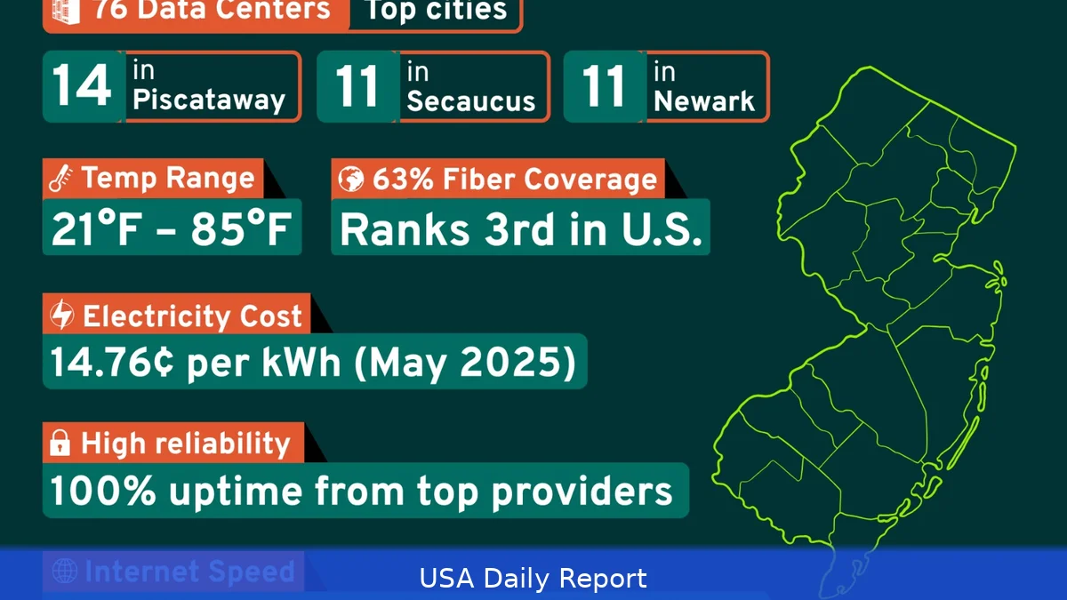 New Jersey’s Data Center Boom Drives Up Energy Bills, Tests Affordability Promises