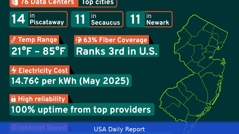 New Jersey’s Data Center Boom Drives Up Energy Bills, Tests Affordability Promises