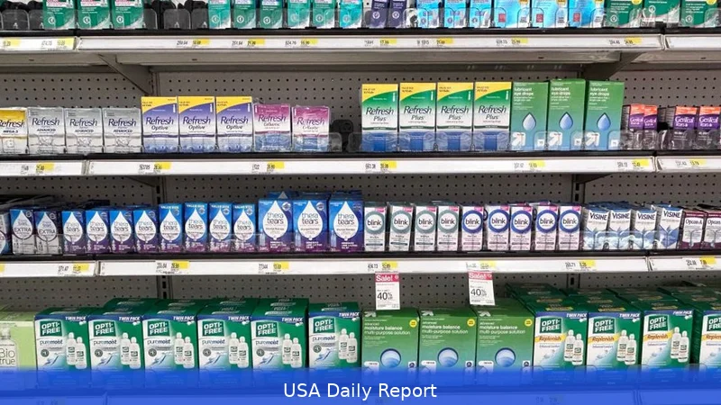 Over 3 Million Bottles of Eye Drops Recalled Amid Safety Concerns, Impacting Major Retailers