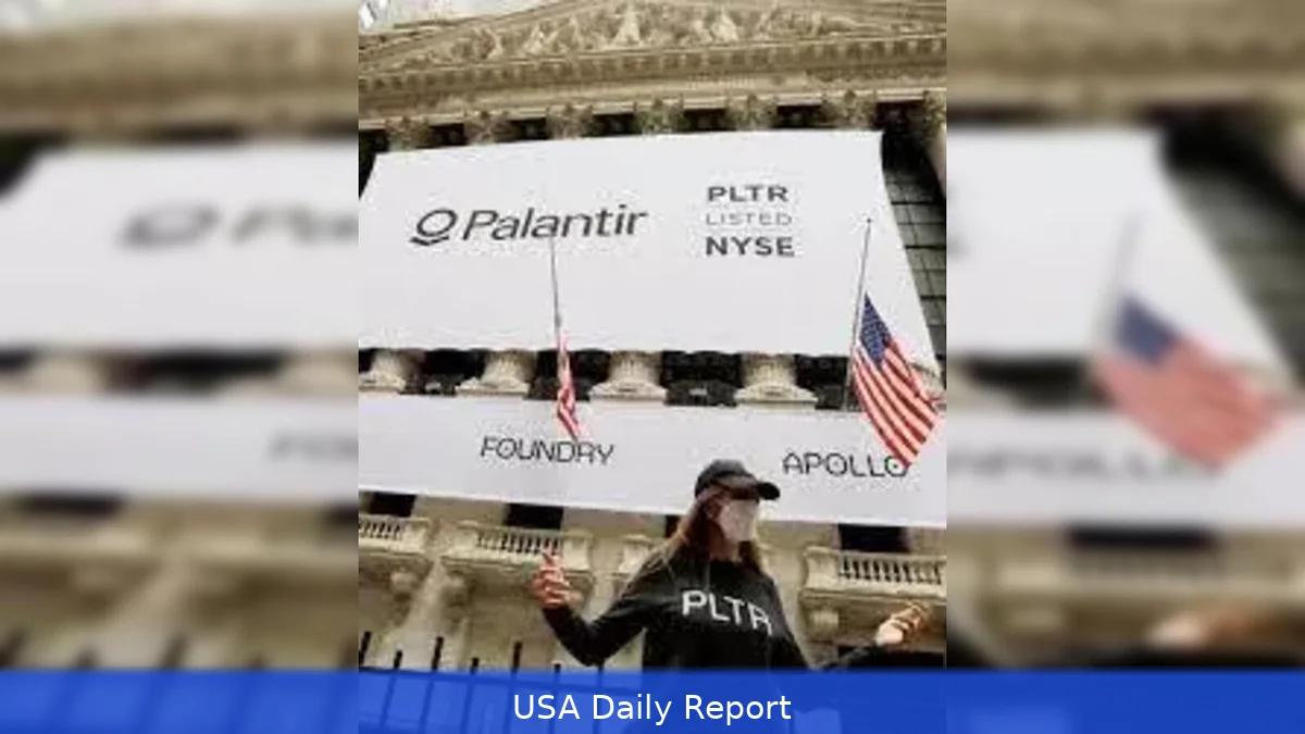 Palantir’s government work fuels a stock surge — and a valuation problem