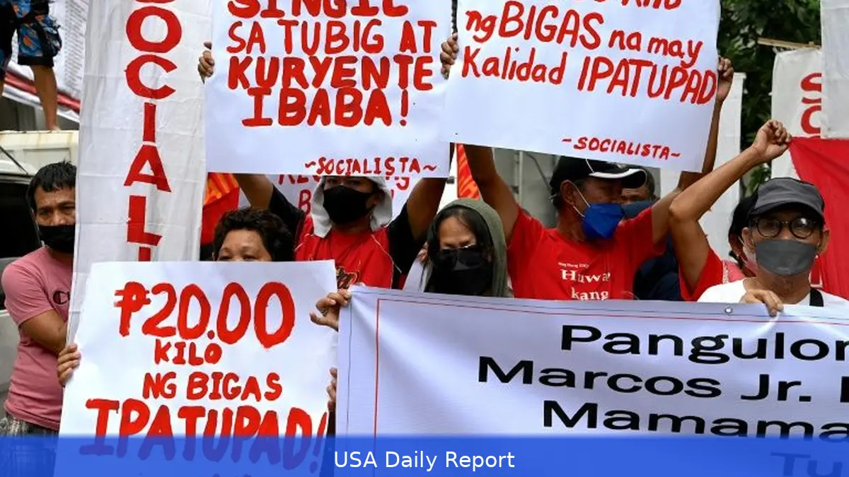 Philippines Imposes 30-Day Rice Price Cap Amid Soaring Fuel Costs