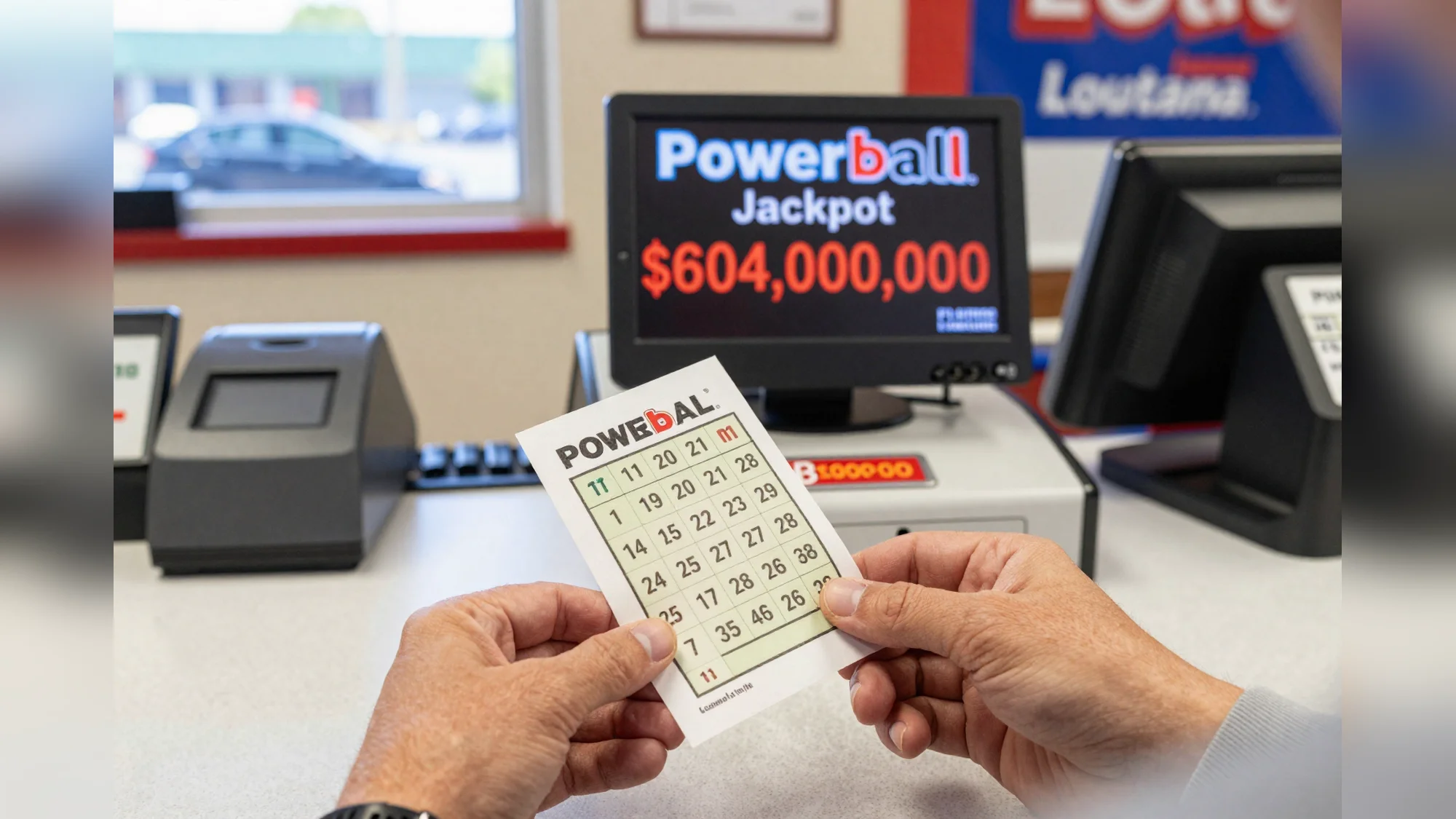 Powerball jackpot posted at $604 million in Louisiana