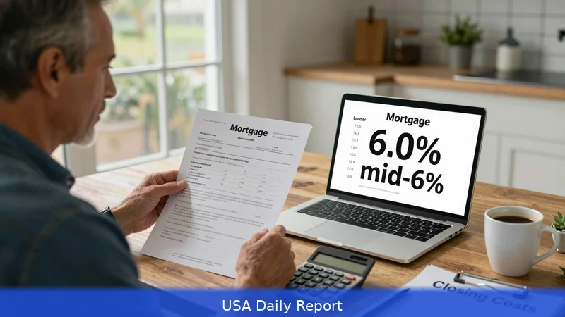 Refinance rates in the mid-6% range raise monthly mortgage costs