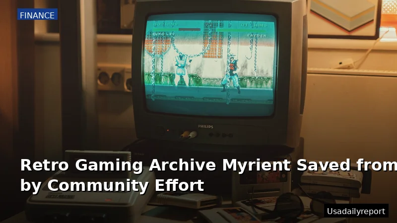 Retro Gaming Archive Myrient Saved from Shutdown by Community Effort
