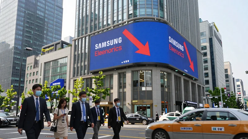 Samsung stock falls 7% despite 19-fold profit surge