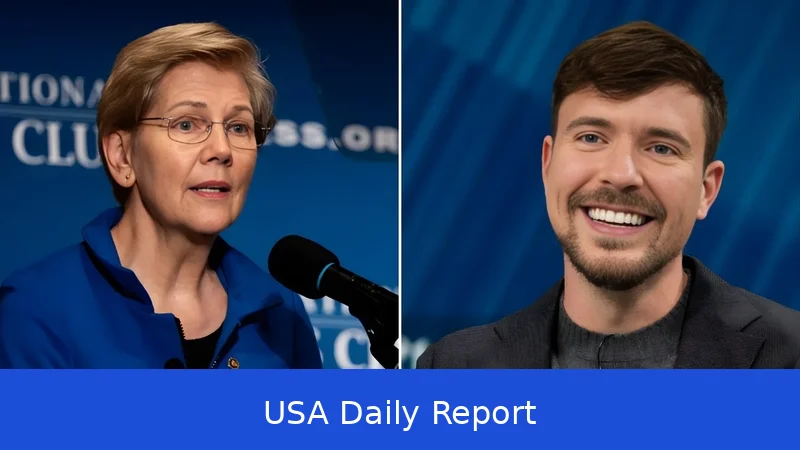 Senator Warren Demands Answers From MrBeast on Crypto Plans for Youth Banking App