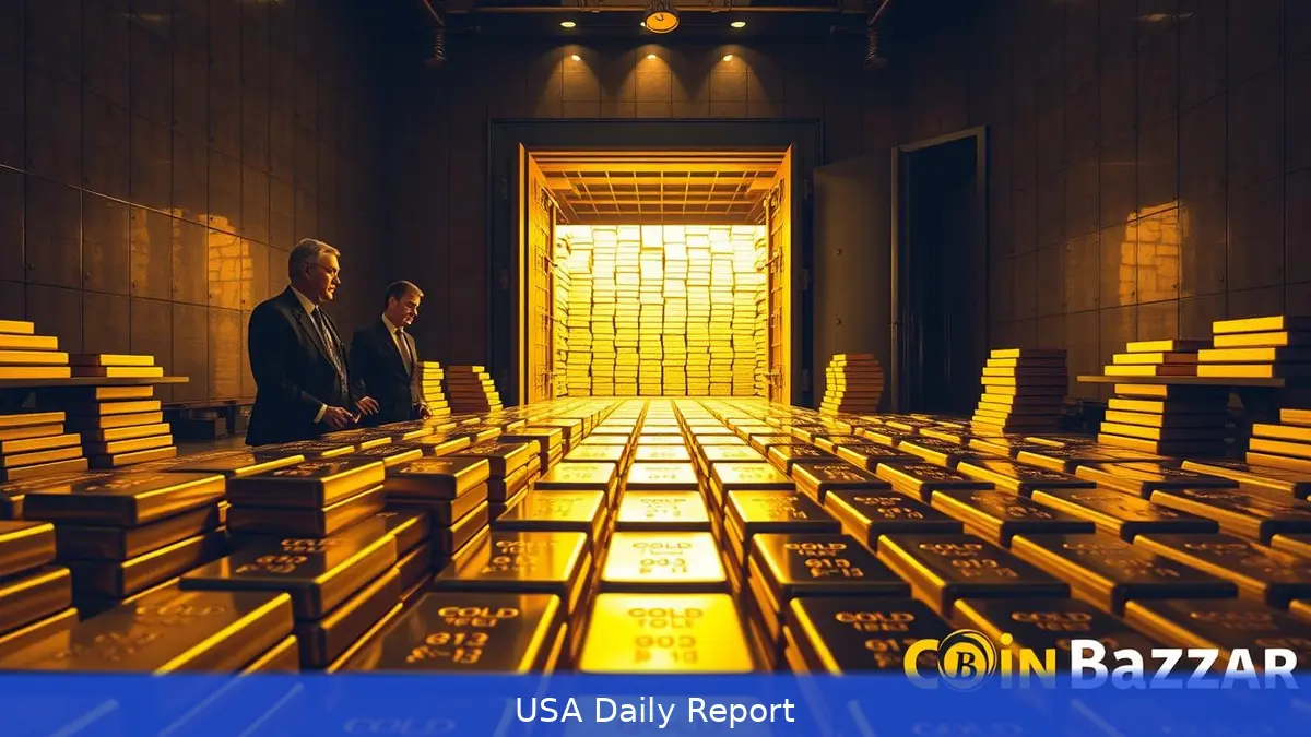 Singapore Aims to Become Premier Hub for Central Bank Gold Reserves