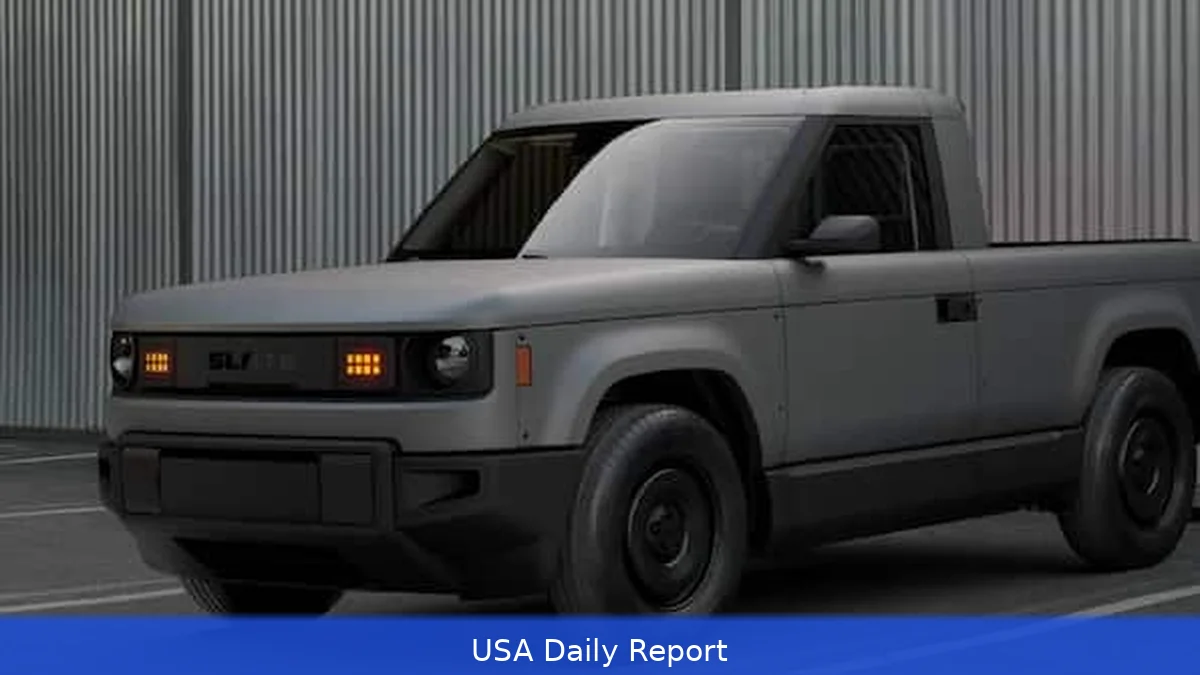 Slate Auto Raises $650 Million to Push Cheap EV Pickup Into Production
