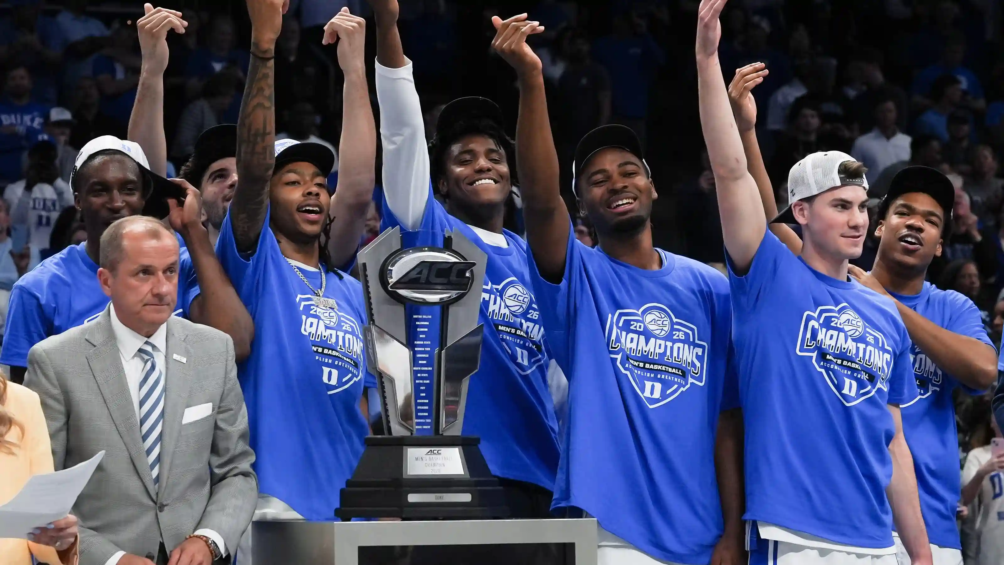 Cayden Boozer Helps Lead Duke to 2026 ACC Tournament Championship