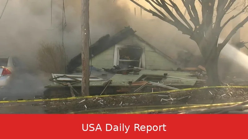 Explosions Rock Cleveland Neighborhood and Kentucky Interstate, Sparking Fires and Closures