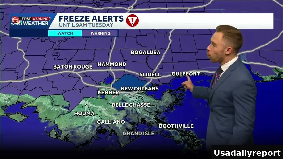 Gale Warnings, High Winds, and Freezing Temperatures Grip Multiple US Regions