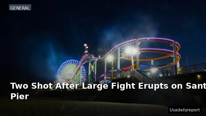 Two Shot After Large Fight Erupts on Santa Monica Pier