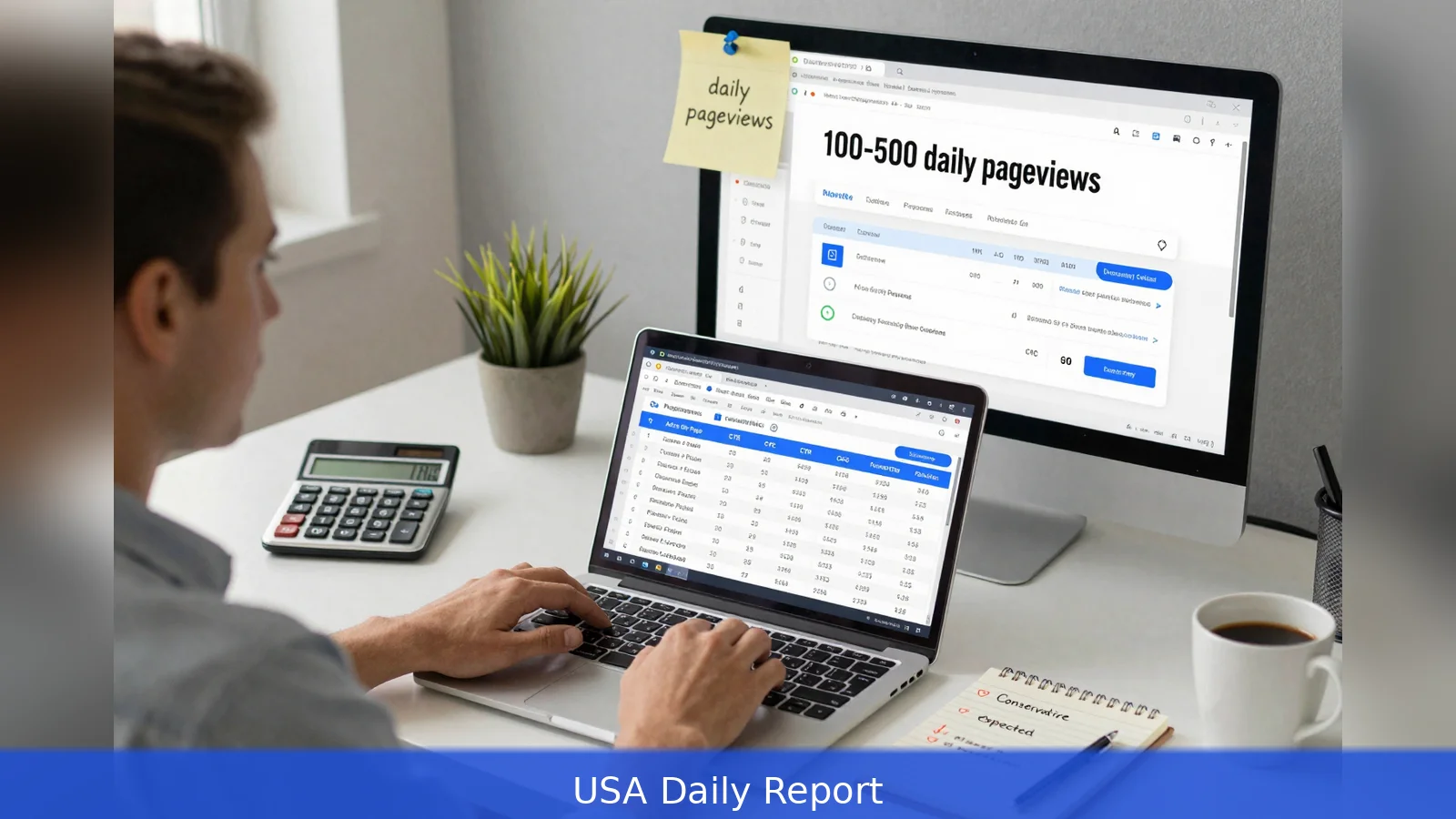 9-step AdSense revenue forecast before traffic