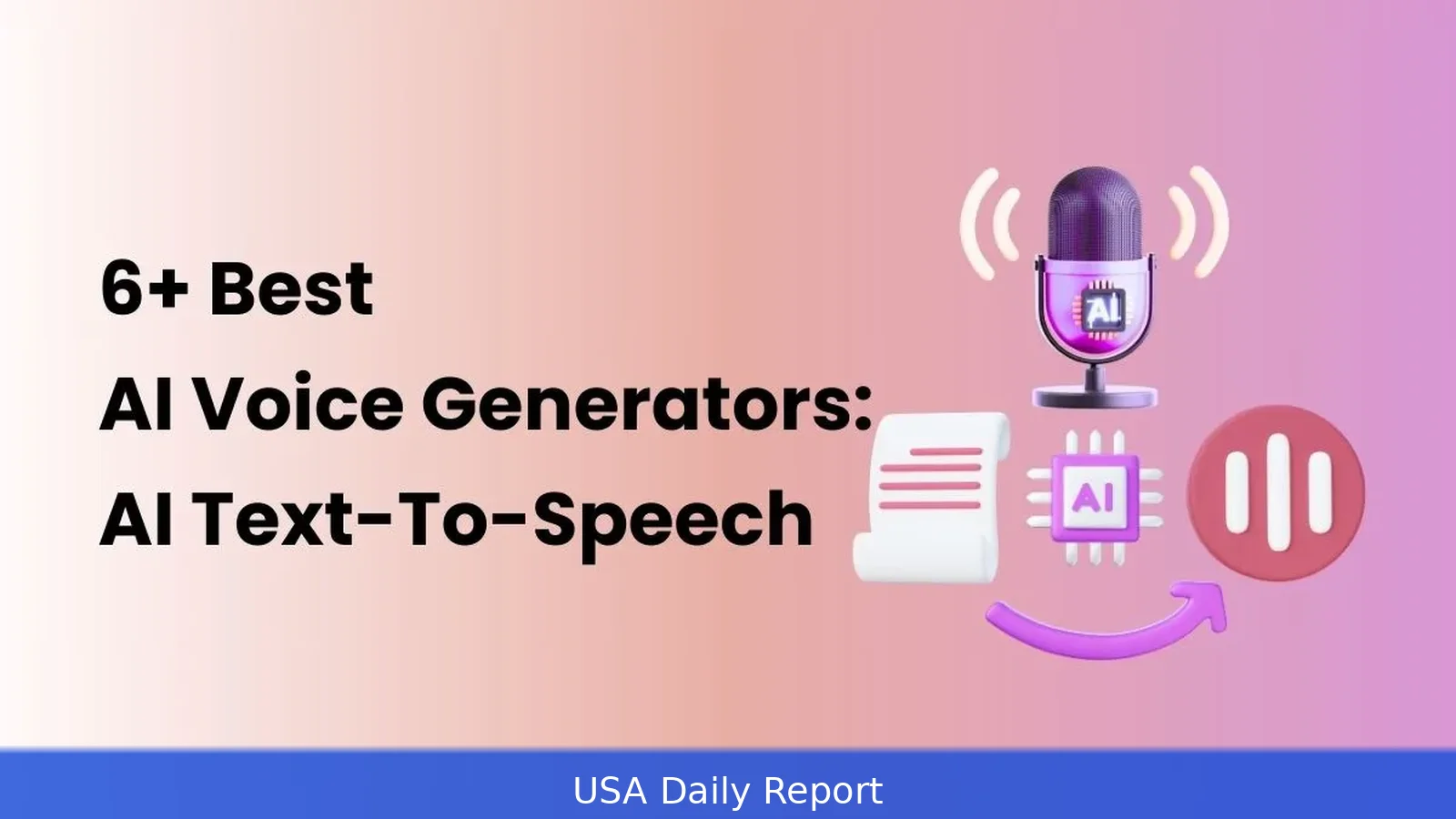Best AI Voice Generator Text-to-Speech 2026