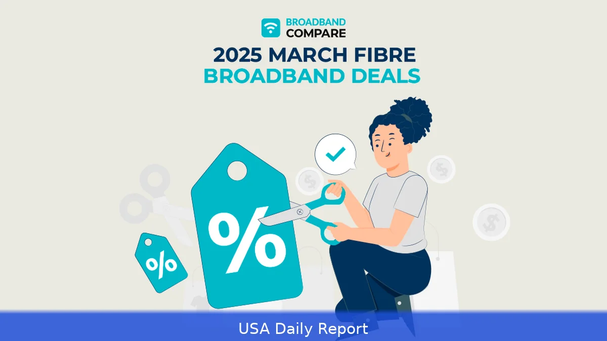 Best Broadband Deals US March 2026 — Fibre, Budget and Fastest Compared