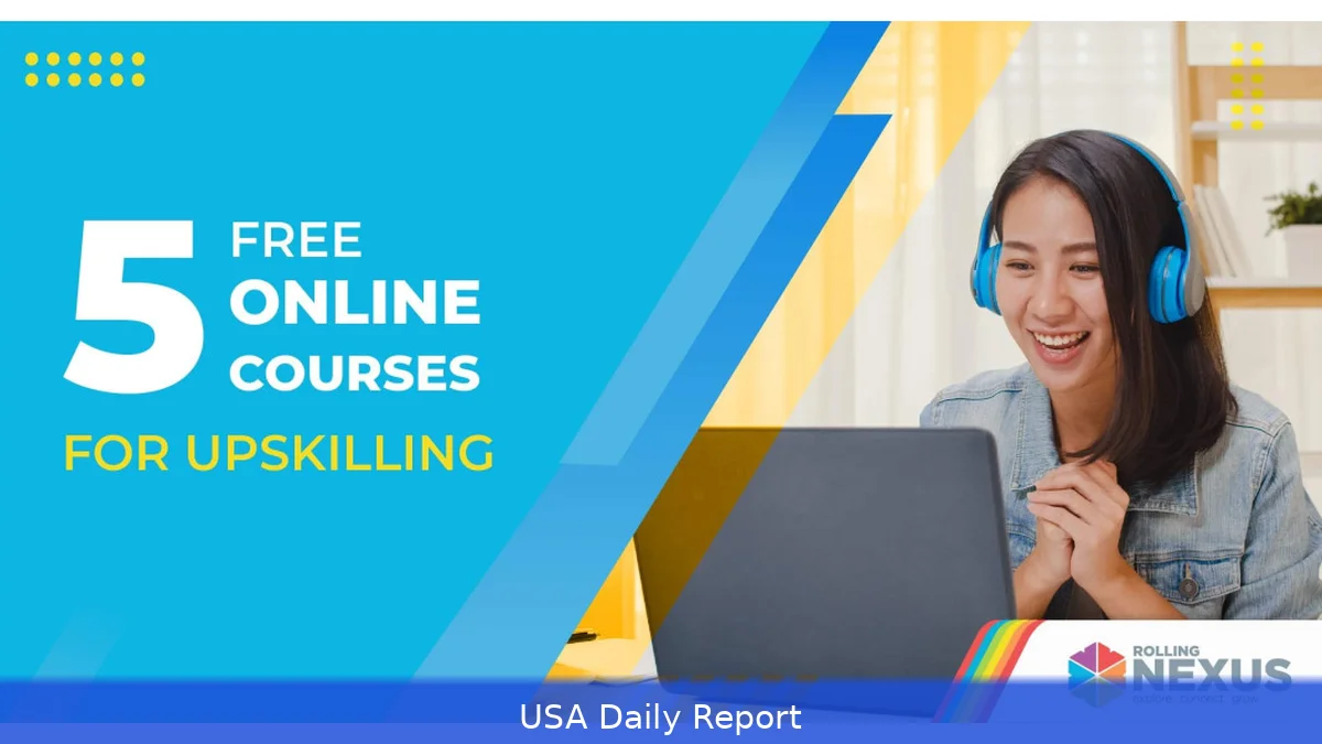 Best Free Online Courses US 2026 — Upskill Without Paying