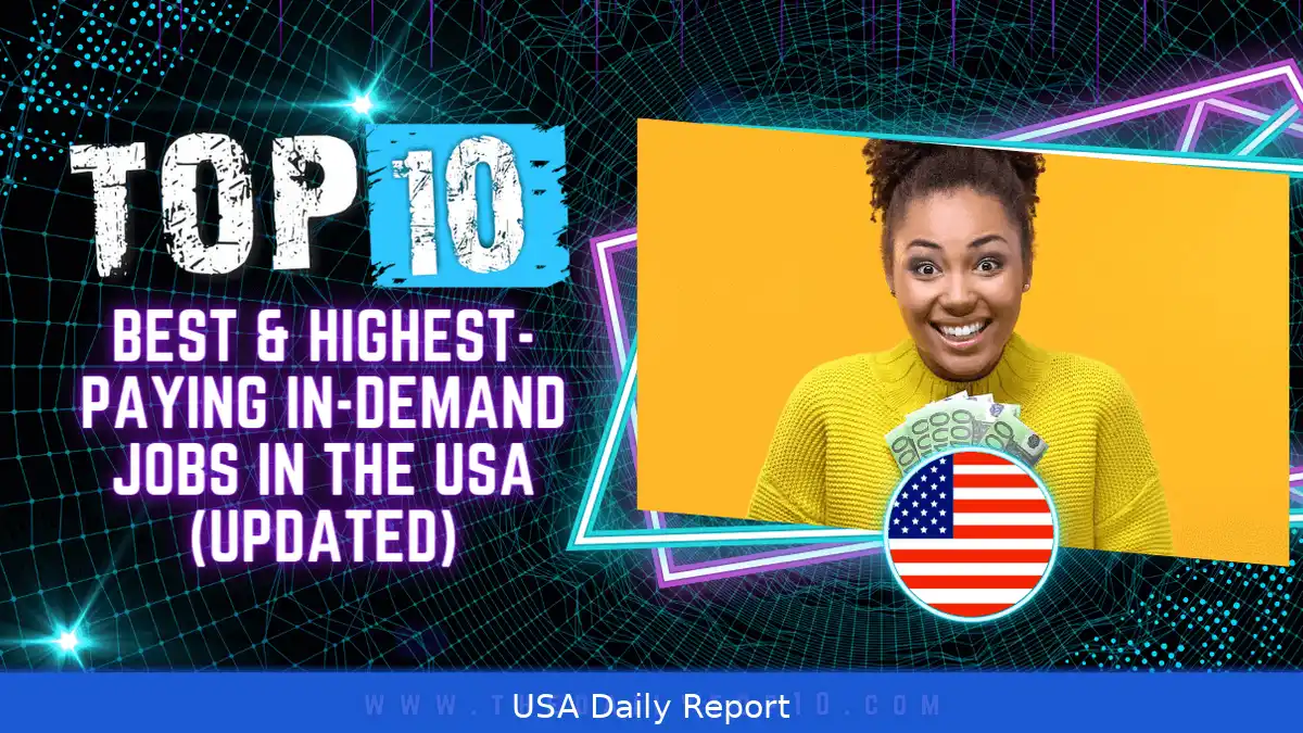 Best Jobs in the US 2026 — Highest Paying and Most In-Demand