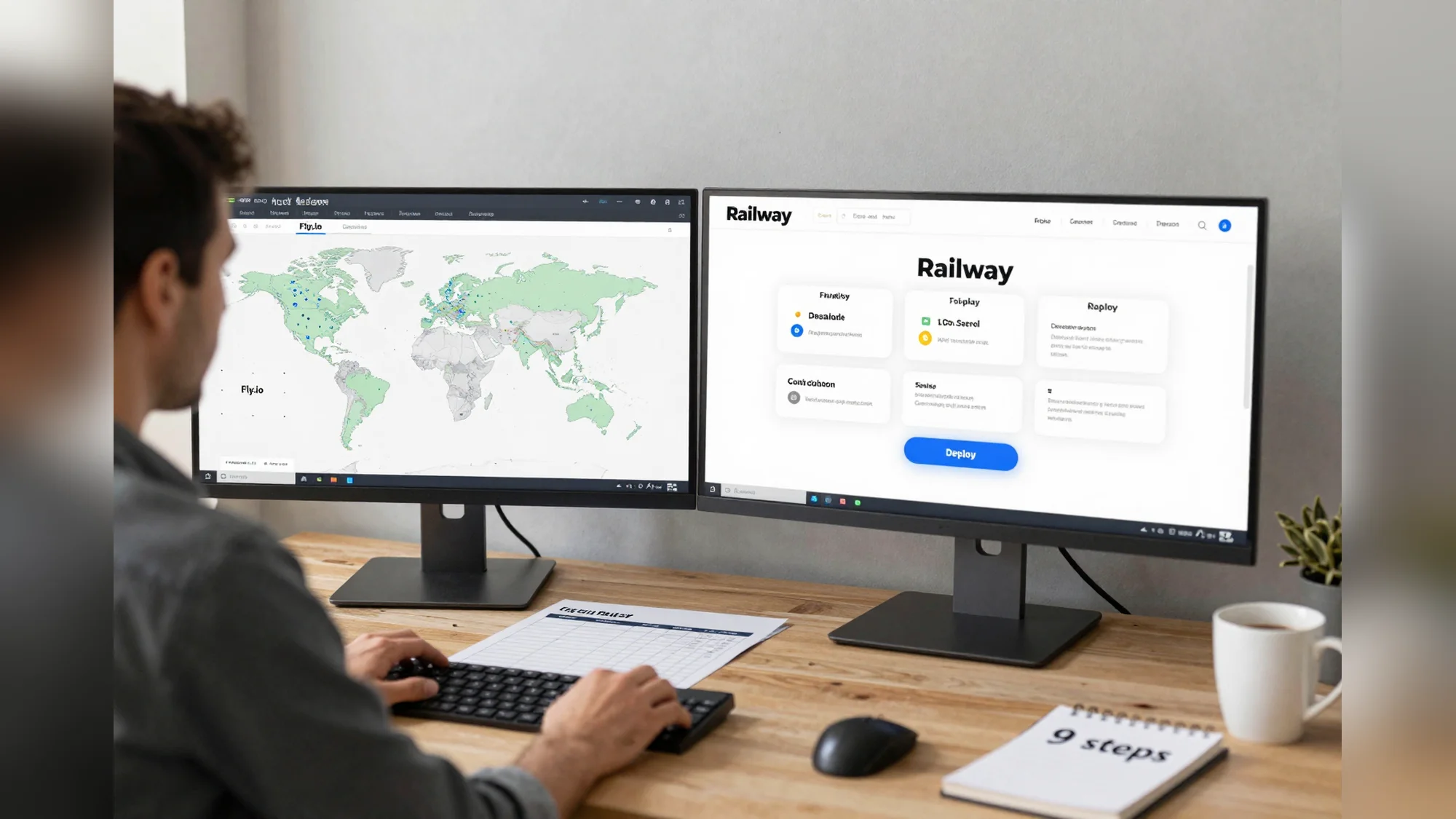 Fly.io vs Railway: 9-step deploy guide
