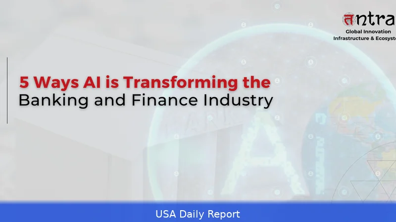 How AI Is Transforming US Finance 2026 — Banking, Insurance and Trading