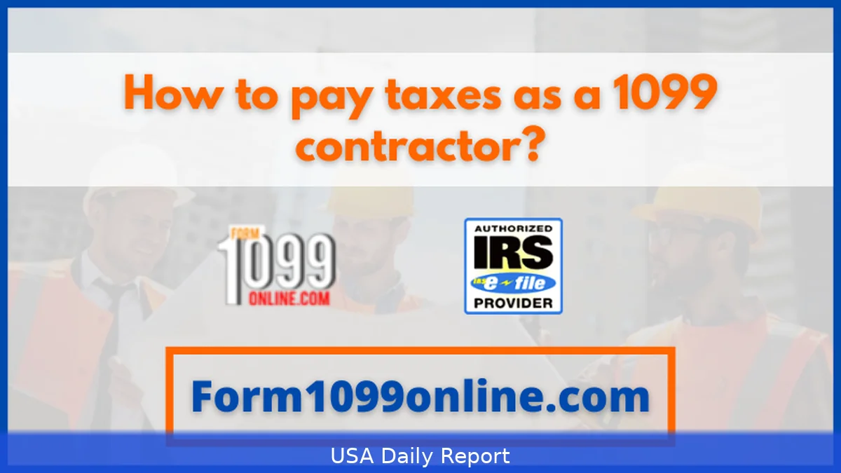 How to file taxes as a 1099 contractor in 2026