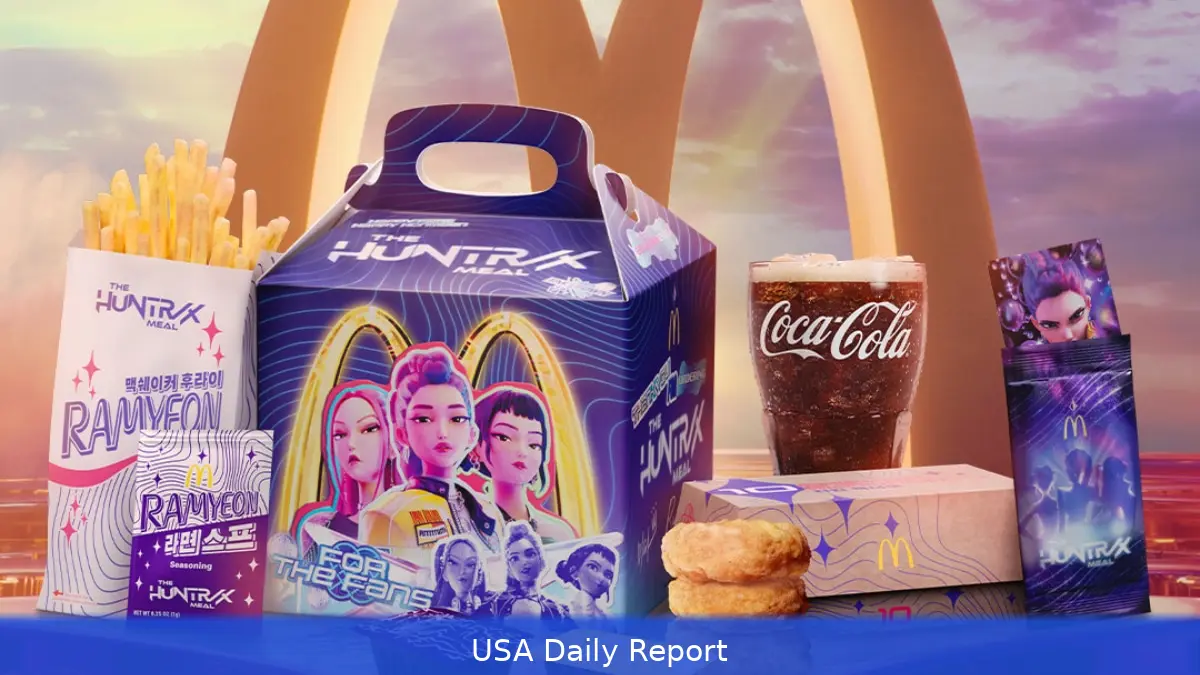 McDonald’s and Netflix Team Up to Serve KPop Demon Hunters-Themed Meals