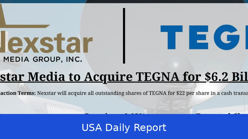 Nexstar Completes $6.2 Billion Tegna Merger, Creating a Broadcasting Powerhouse Amid Legal Battles