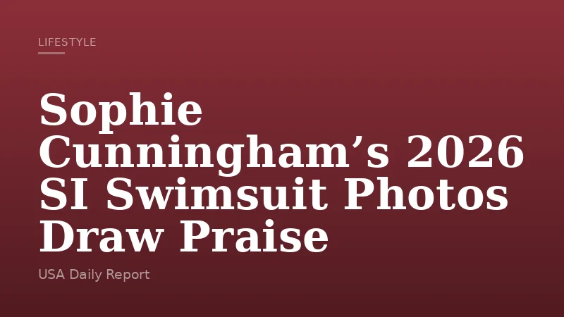 Sophie Cunningham’s 2026 SI Swimsuit Photos Draw Praise