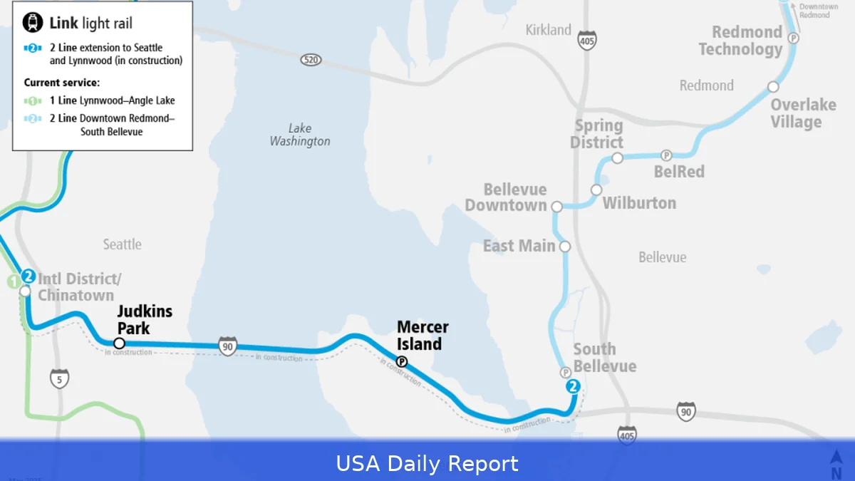 Sound Transit’s 2 Line Crosslake Connection Launches, Boosting Regional Transit Network