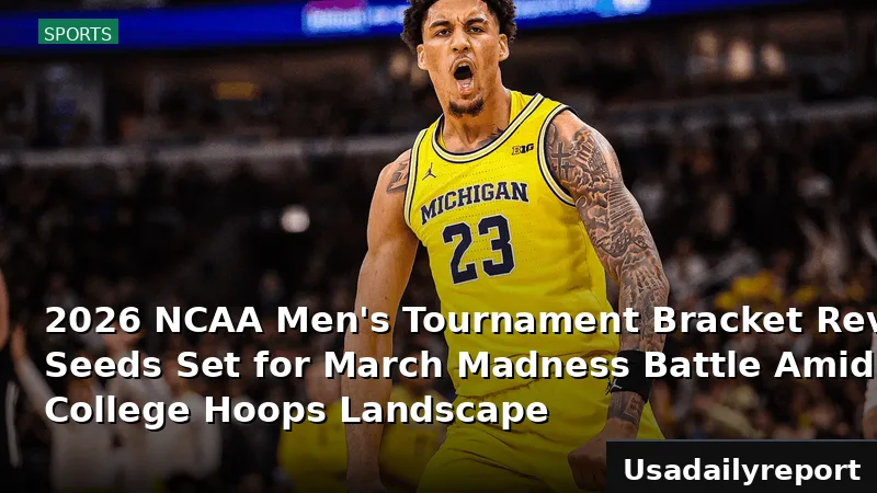 2026 NCAA Men's Tournament Bracket Revealed: Top Seeds Set for March Madness Battle Amid Shifting College Hoops Landscape