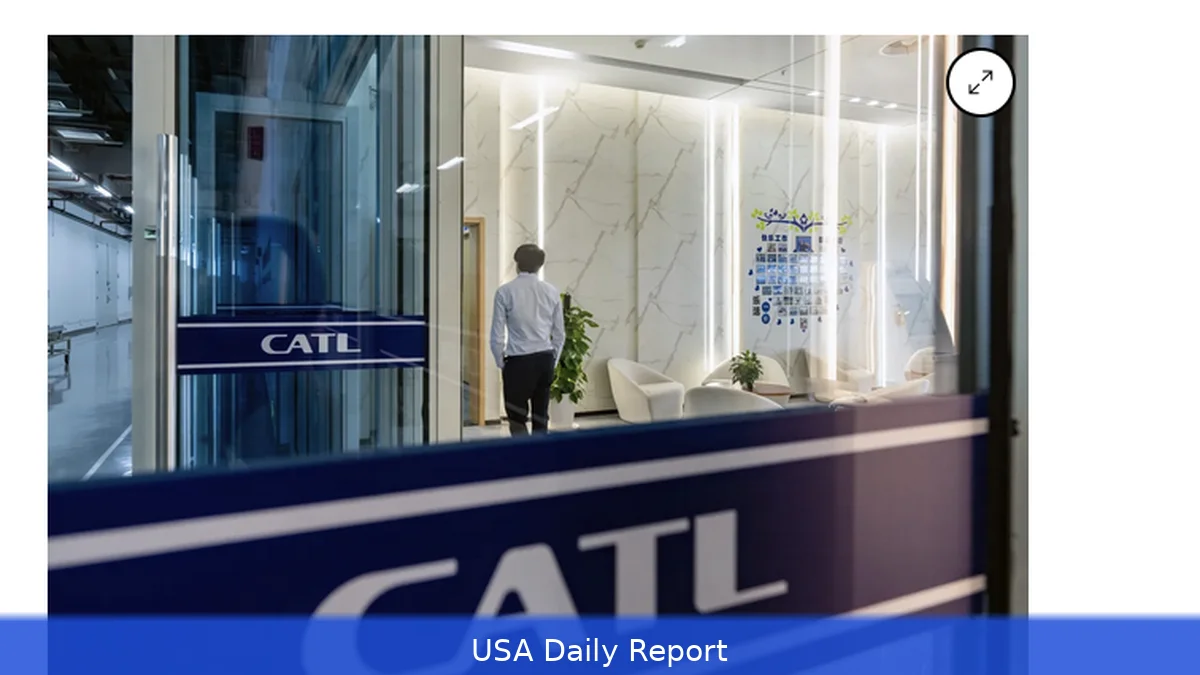 CATL Pushes Boundaries: World's Largest Battery Maker Sets Sights on Maritime Markets
