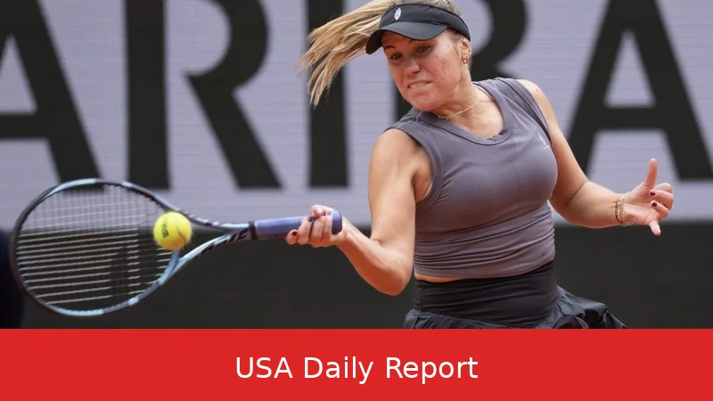 Darja Vidmanova Seeks Crucial Miami Open Victory Against Struggling Elsa Jacquemot