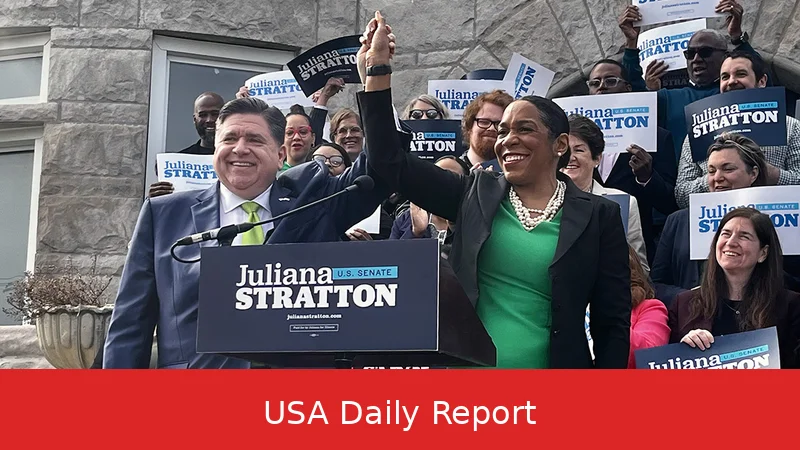 Illinois Senate Primary: Stratton Faces High-Stakes Battle Amid Big Spending, Endorsement Flap