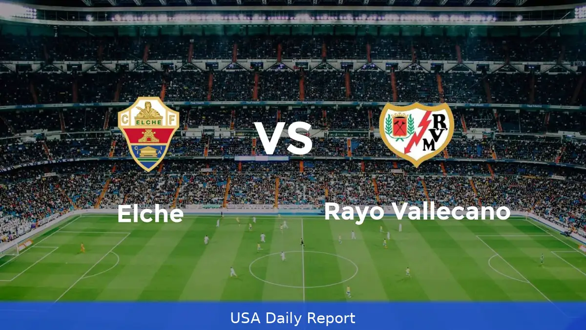 Rayo Vallecano Faces Elche with Rising Haitian Talent in the Spotlight