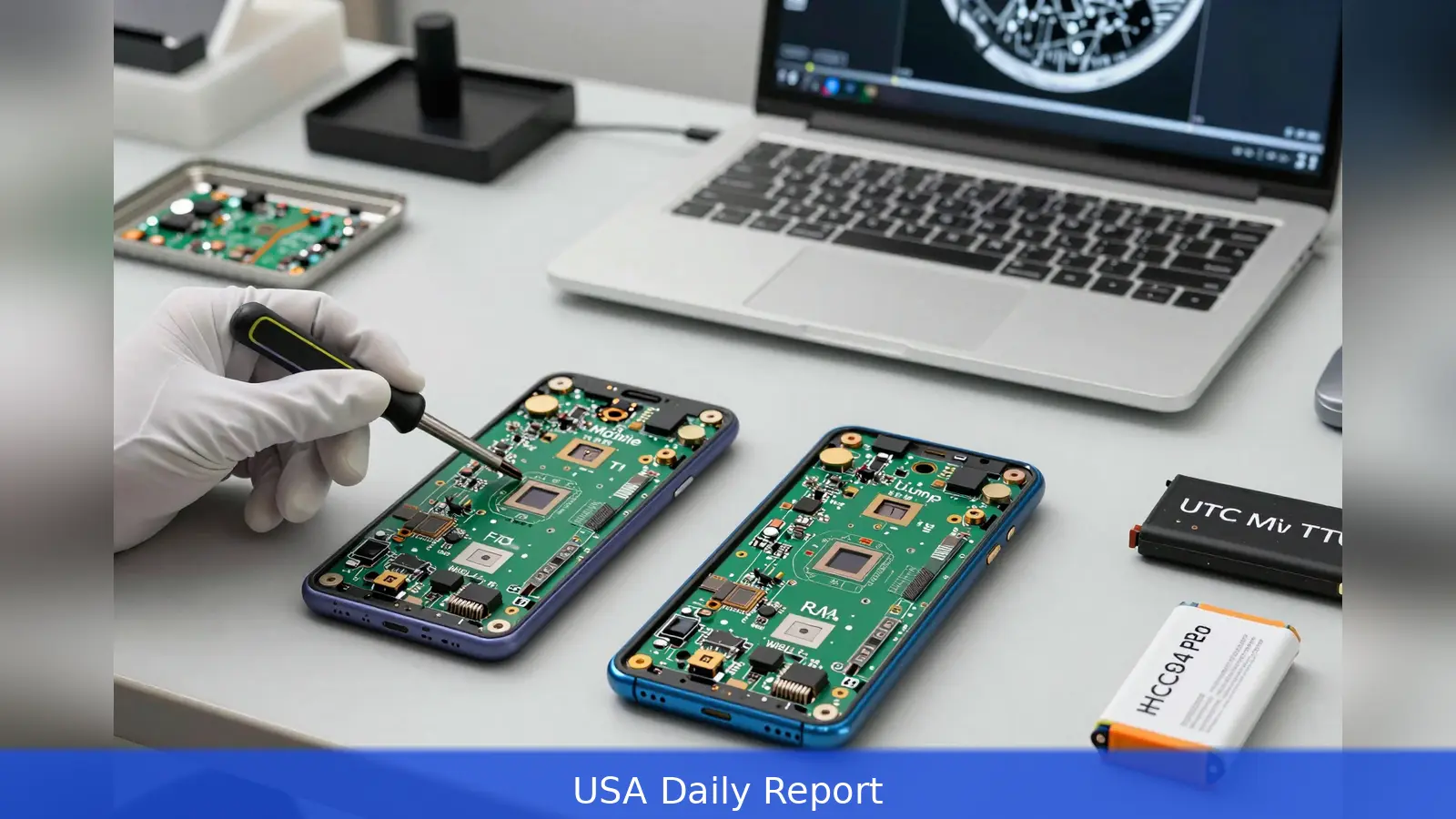6.78-inch Trump phone mirrors HTC U24 Pro, teardown shows