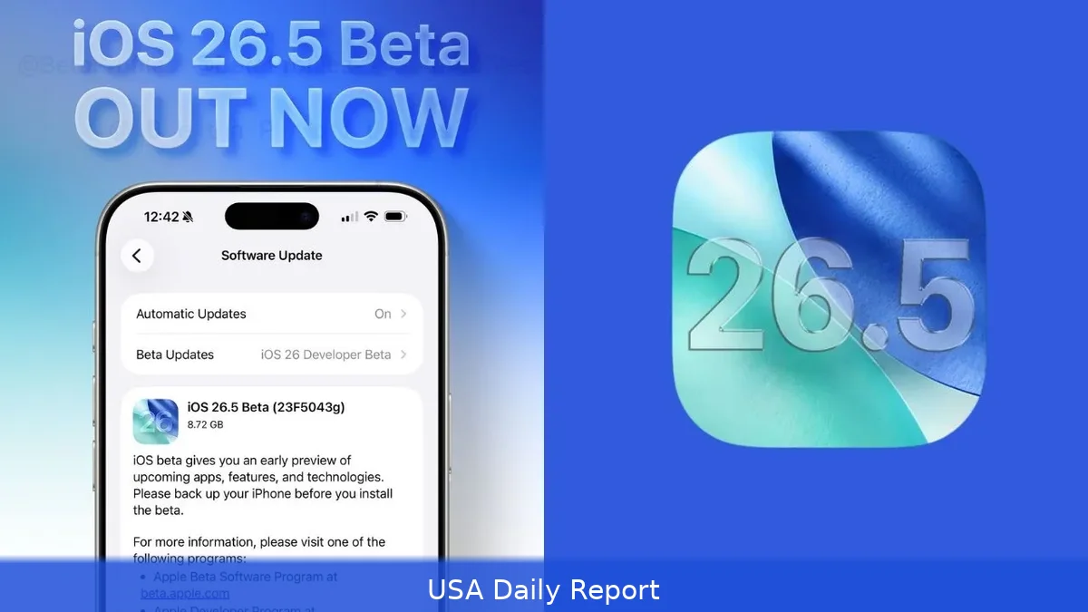 Apple’s iOS 26.5 Beta Rolls Out With Ads in Maps and RCS Encryption—But No New Siri Yet