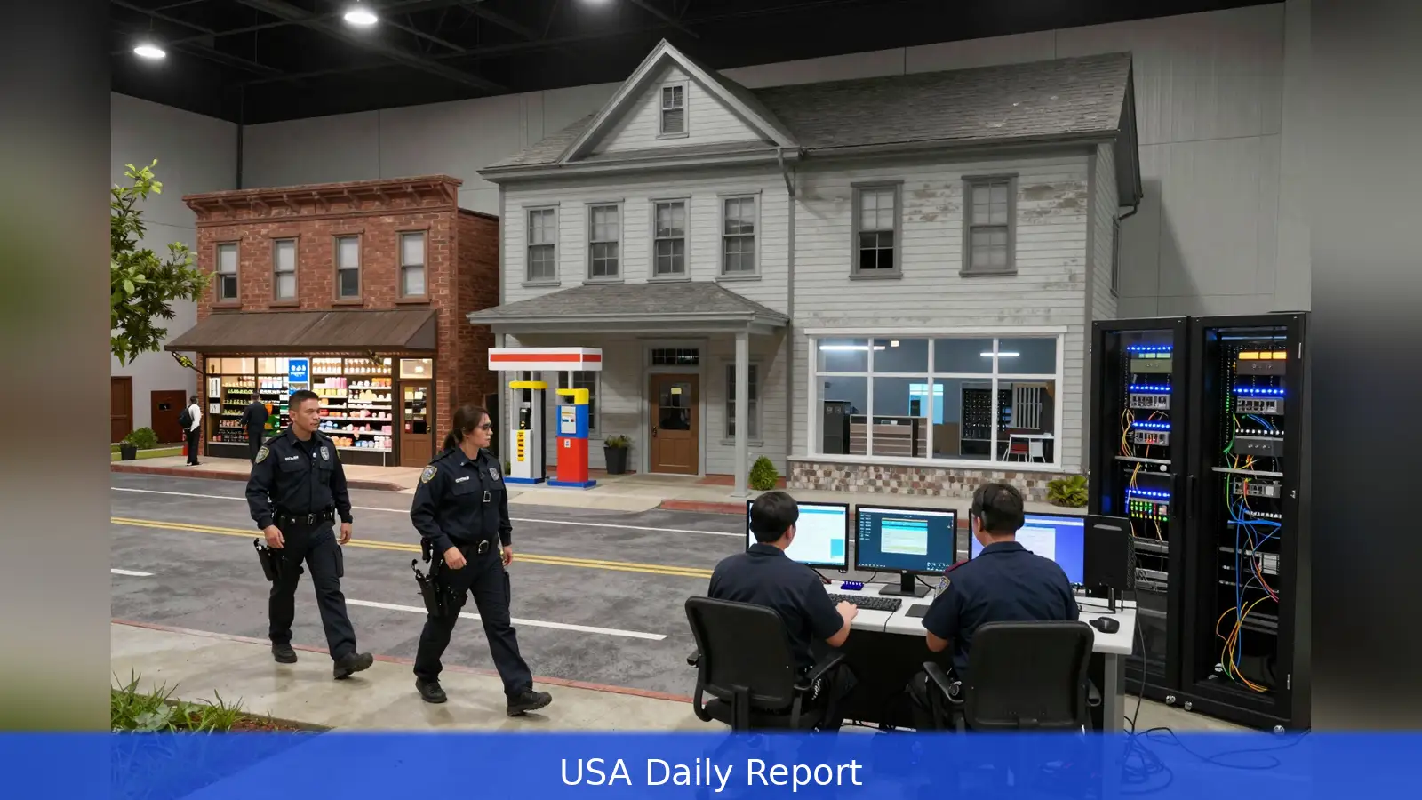 FBI replica town trains 1,400 agents to fight cyberattacks