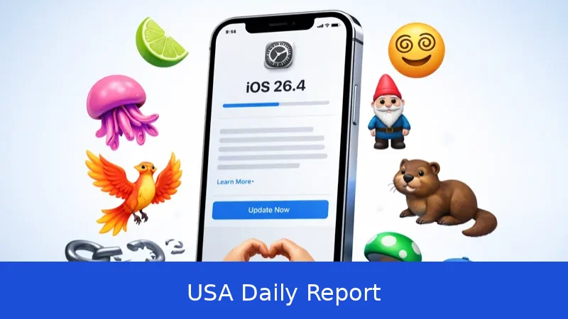 iOS 26.4 Rolls Out with AI Playlists, New Emoji, and CarPlay Chatbots