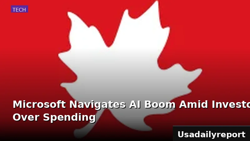 Microsoft Navigates AI Boom Amid Investor Scrutiny Over Spending