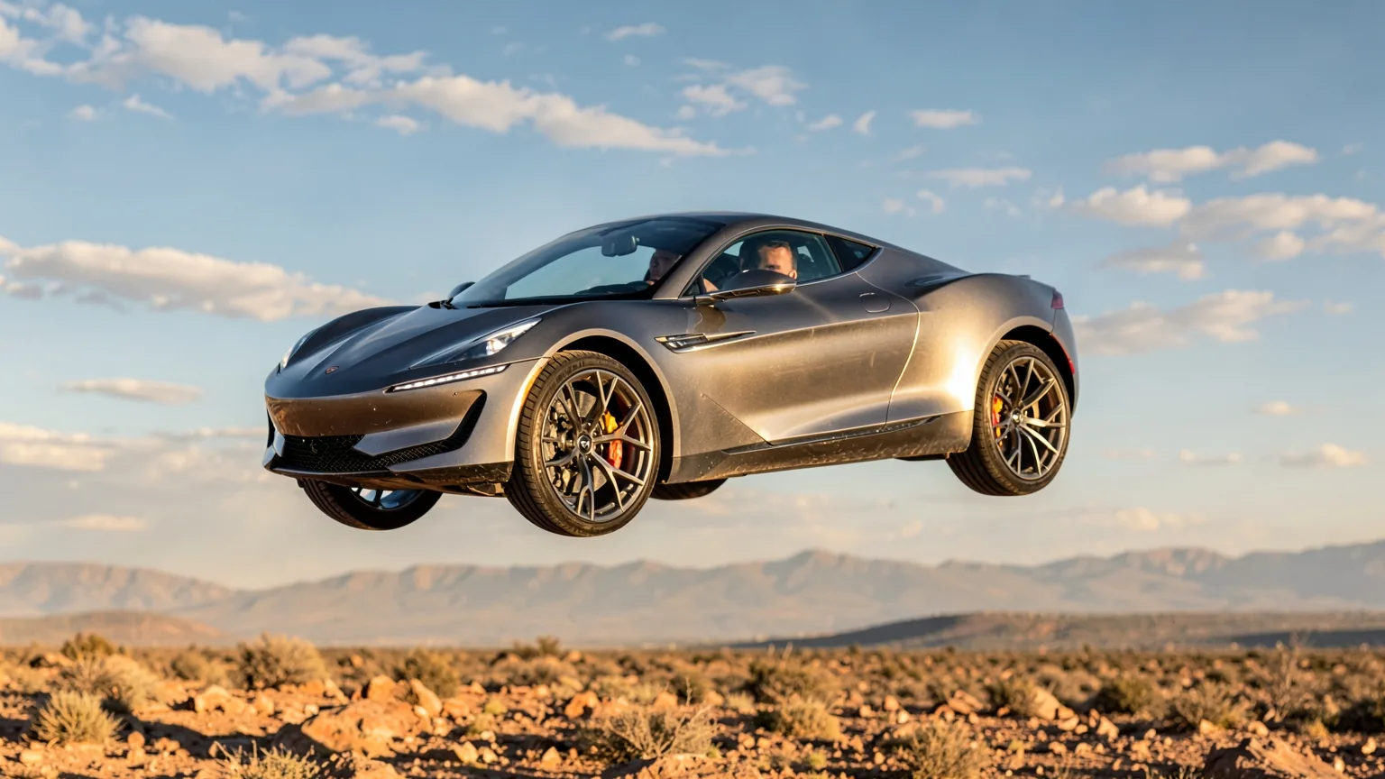 Elon Musk’s Flying Tesla Roadster: What’s Real, What It May Cost, and When It Could Arrive